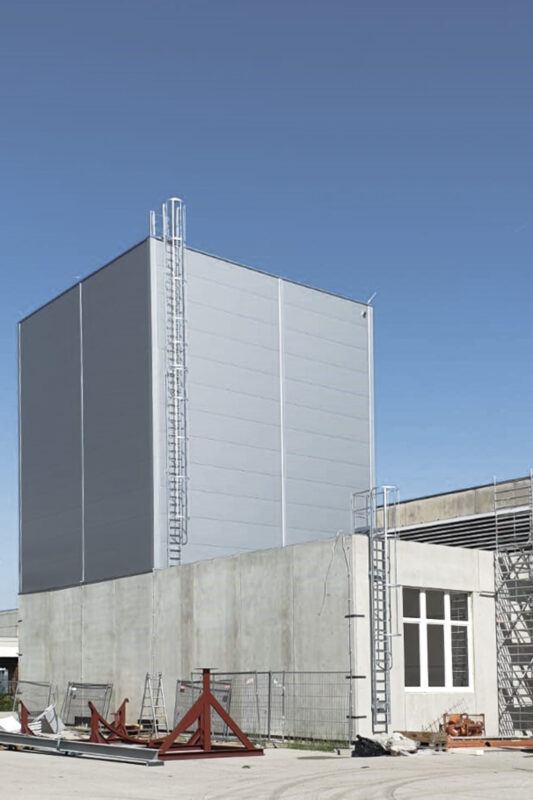 Akras Flavours Sprühturmhalle